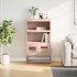 Aparador de acero rosa 68x39x123