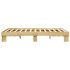 Estructura de cama sin colchón 120x190 cm madera maciza
