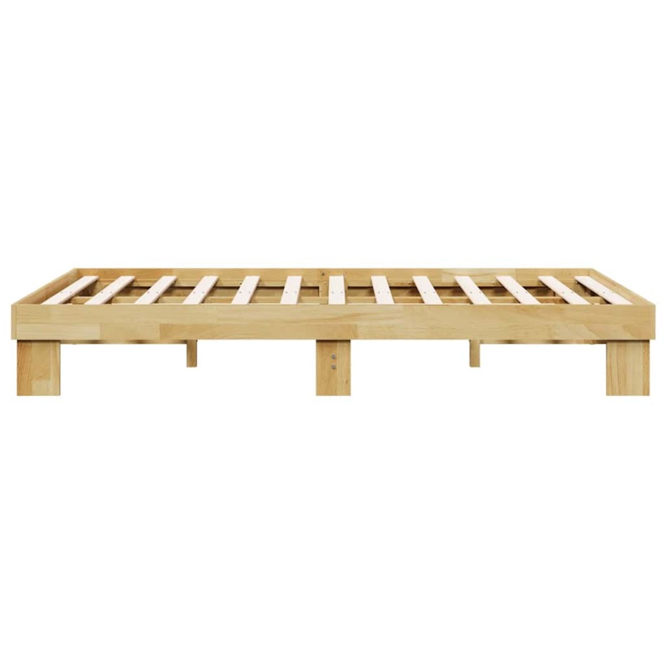 Estructura de cama sin colchón 120x190 cm madera maciza