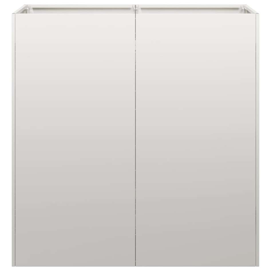 Jardinera 80x40x80 cm acero