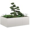 Jardinera 120x80x40 cm acero inoxidable