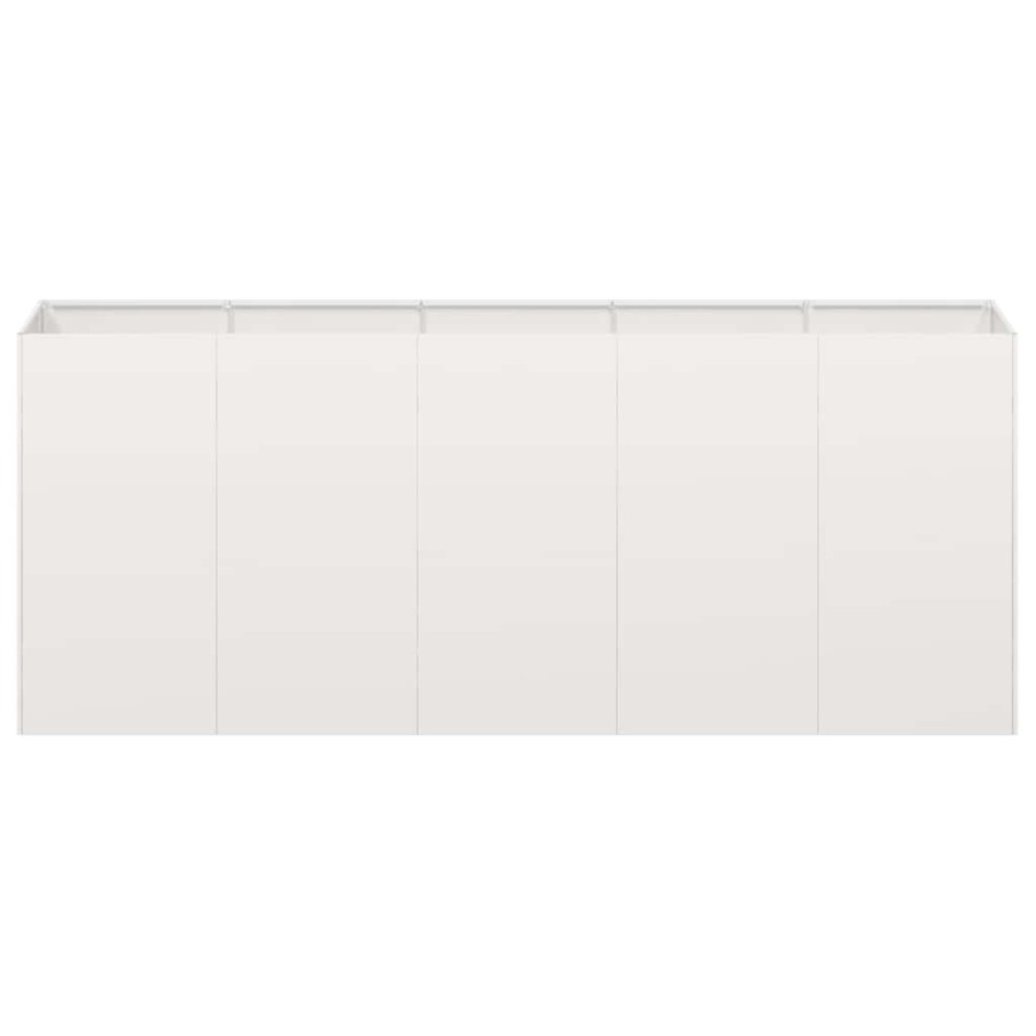 Jardinera 200x40x80 cm acero