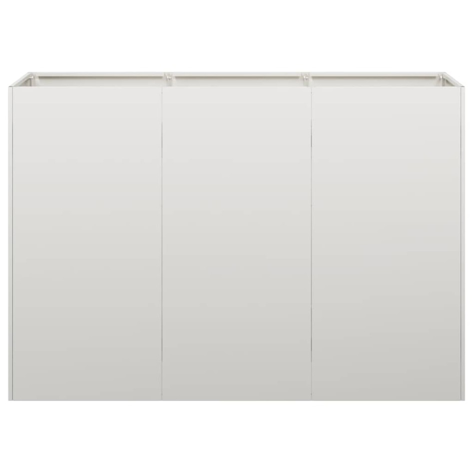 Jardinera 120x40x80 cm acero