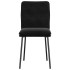 Sillas de comedor 4 unidades terciopelo