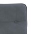 Sillas de comedor 6 unidades terciopelo gris