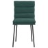 Sillas de comedor 6 unidades terciopelo verde