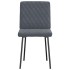 Sillas de comedor 6 unidades terciopelo gris