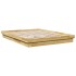 Estructura de cama sin colchón 150x200 cm madera maciza