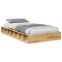 Estructura de cama sin colchón 100x200 cm madera maciza
