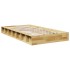 Estructura de cama sin colchón 100x200 cm madera maciza