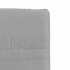Sillas de comedor 4 uds tela gris