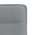 Sillas de comedor 6 unidades de tela gris