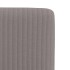 Sillas de comedor 6 unidades de tela gris