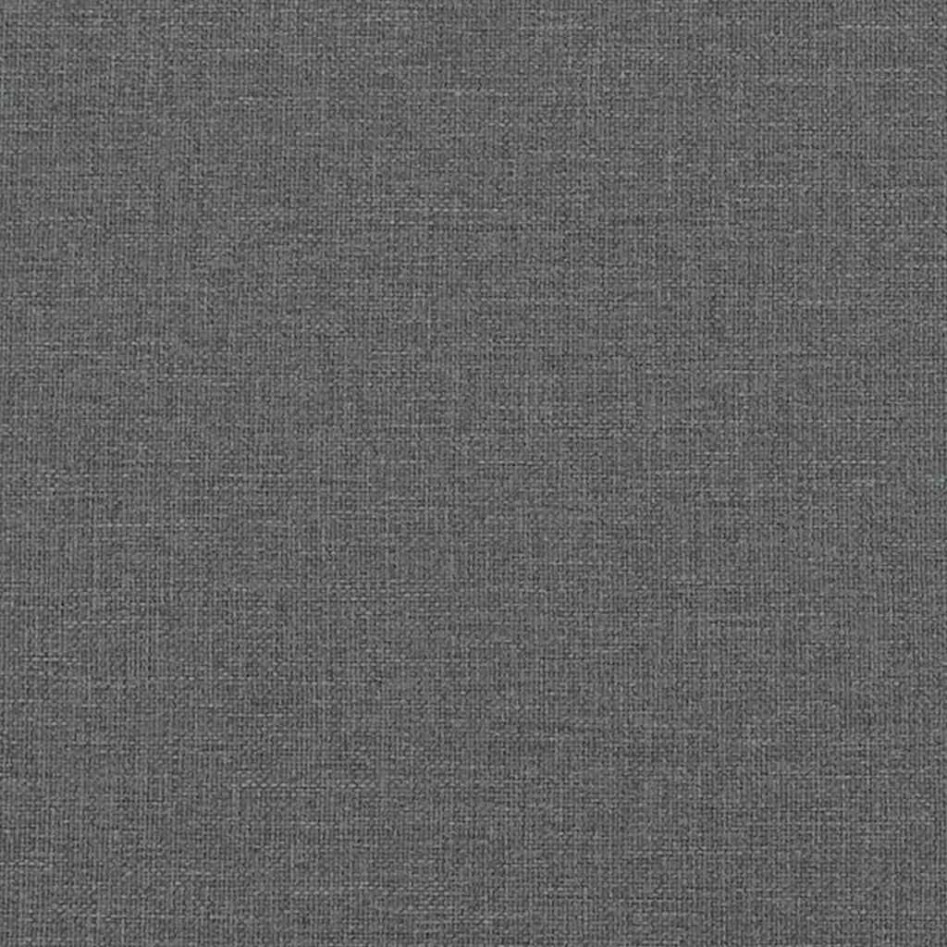 Sillas de comedor giratorias 4 unidades tela gris