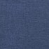 Estructura de cama con cabecero sin colchón tela azul