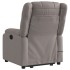 Sillón de masaje eléctrico reclinable elevable tela