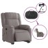 Sillón de masaje eléctrico reclinable elevable tela