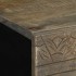 Conjunto de muebles de baño 5 piezas madera maciza de