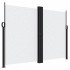 Toldo lateral retráctil blanco 180x600