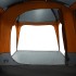 Tienda familiar con porche 9 personas impermeable gris