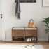 Banco de recibidor SANDNES madera maciza de pino 87x40x50