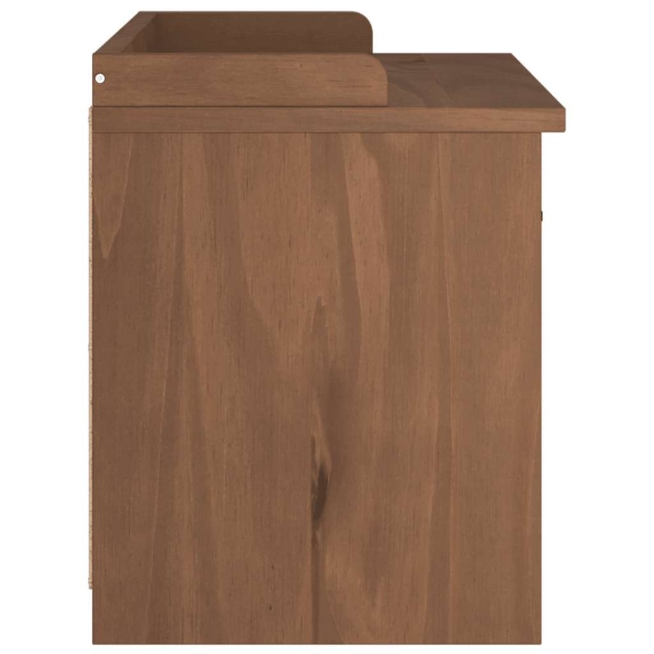 Banco de recibidor SANDNES madera maciza de pino 87x40x50