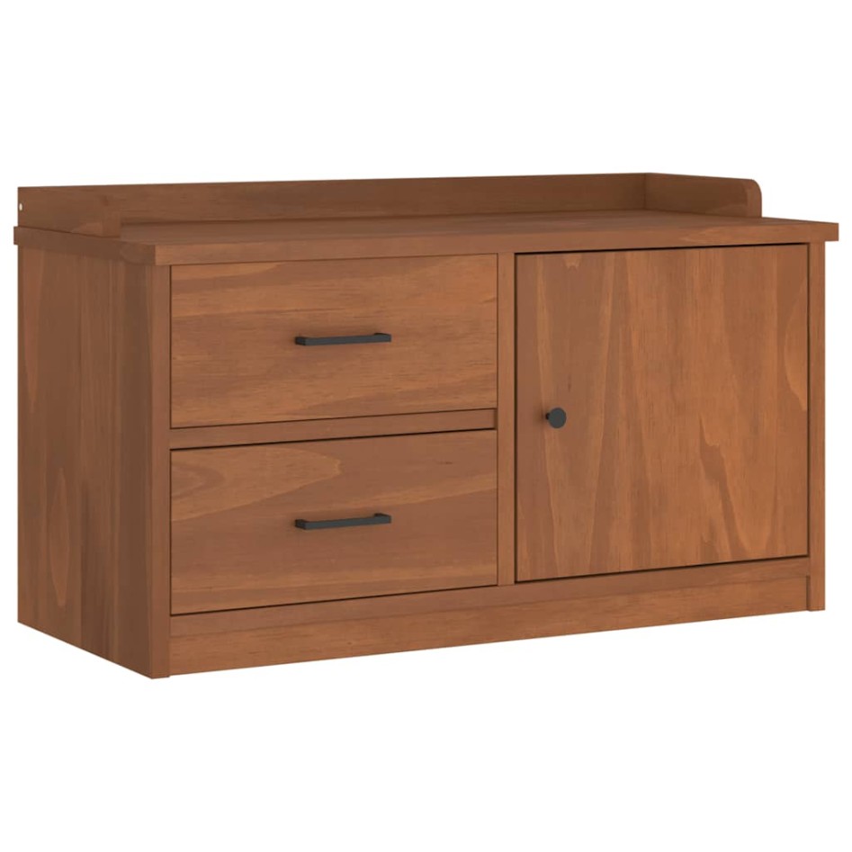 Banco de recibidor SANDNES madera maciza de pino 87x40x50