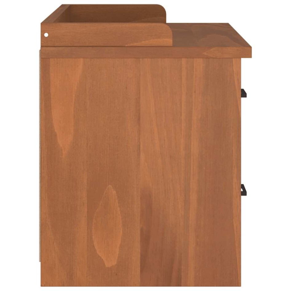 Banco de recibidor SANDNES madera maciza de pino 87x40x50