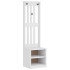 Perchero de entrada SANDENS madera pino blanco 45x40x159,5