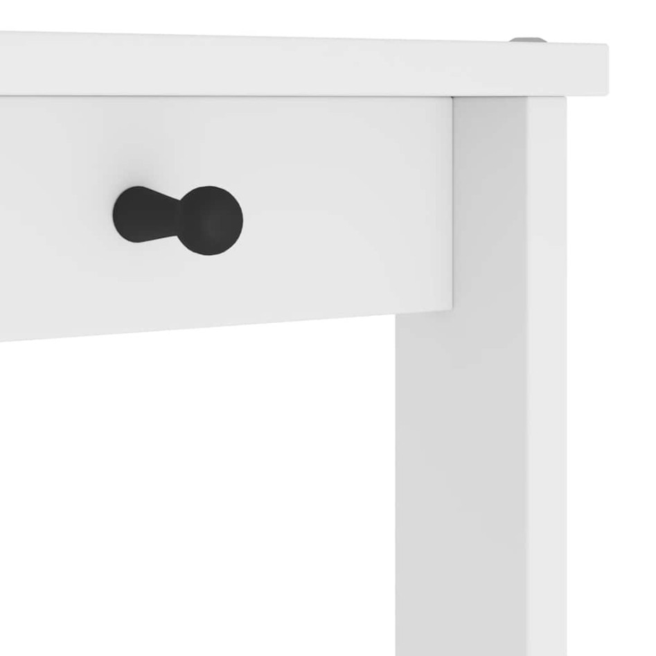 Perchero de entrada SANDENS madera pino blanco 87x40x159,5