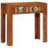 Mesa consola madera maciza de acacia 80x35x75