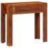 Mesa consola madera maciza de acacia 80x35x75