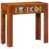 Mesa consola madera maciza de acacia 80x35x75