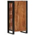 Mesita de noche de madera maciza reciclada 40x30x80