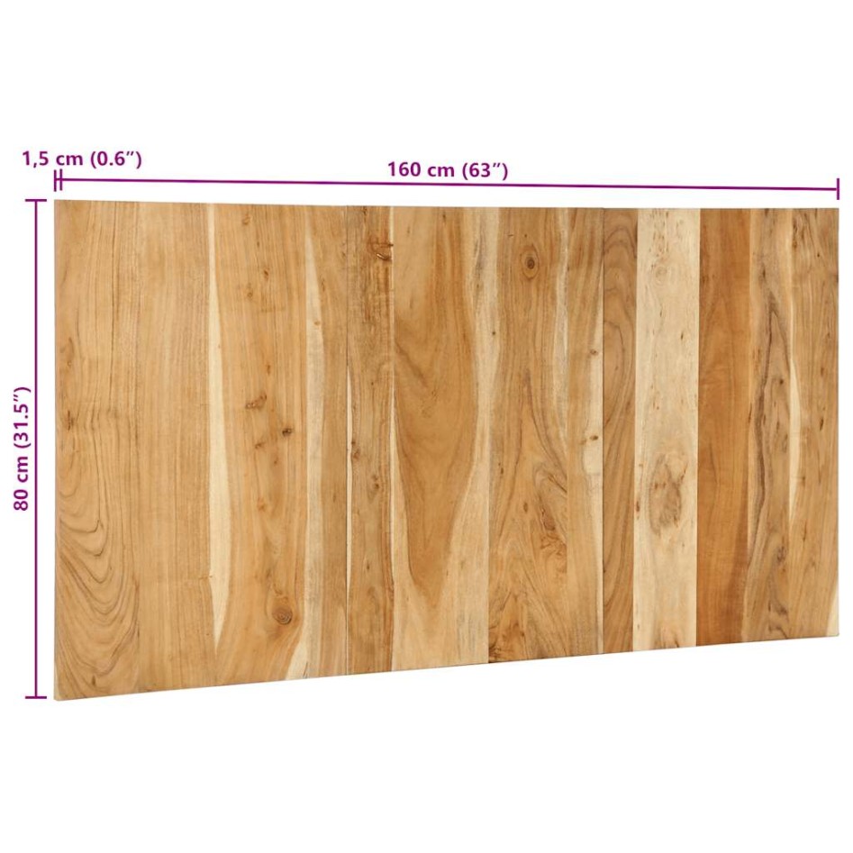 Cabecero 160 cm madera maciza