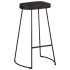Taburetes de barra 45x40x78 cm madera maciza de