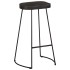 Taburetes de barra 45x40x78 cm madera maciza de