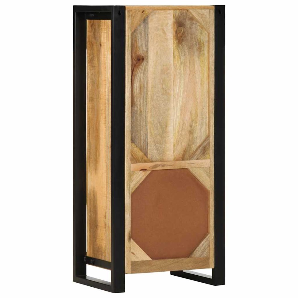 Armario de baño madera maciza de mango 40x30x90
