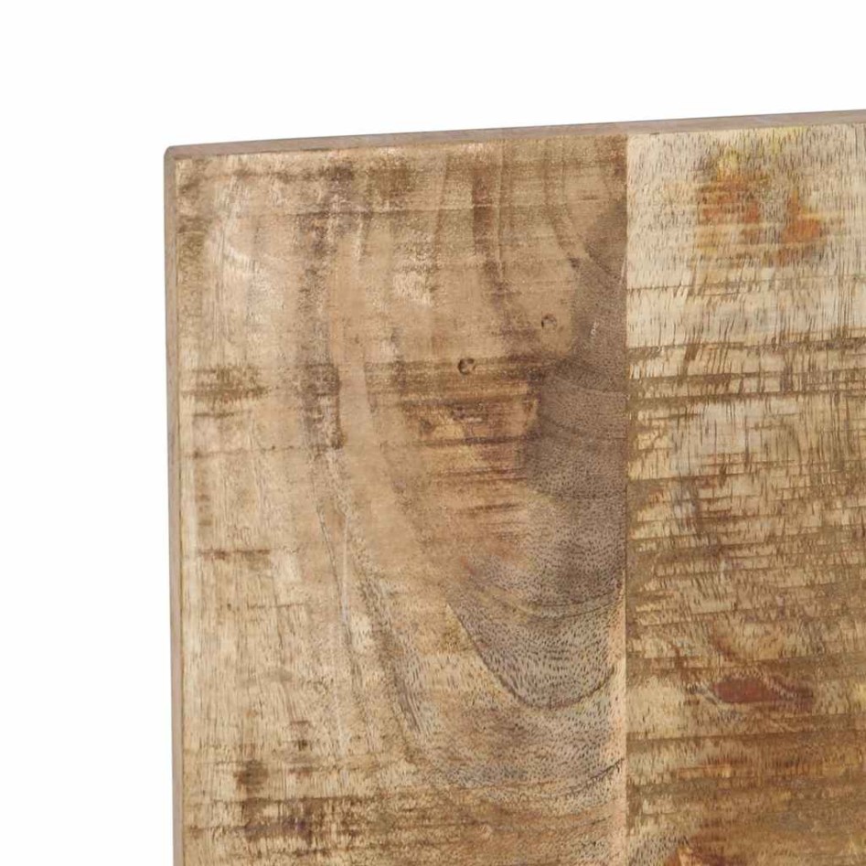 Cabecero de cama 200 cm madera maciza de mango