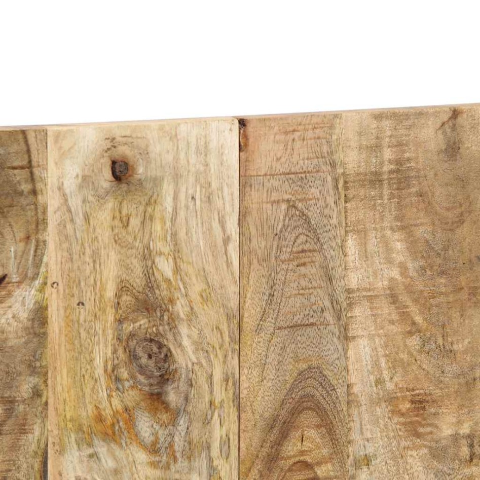 Cabecero de cama 200 cm madera maciza de mango
