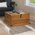 Baúl de almacenamiento HALDEN 91x91x47 cm madera