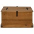 Baúl de almacenamiento HALDEN 91x91x47 cm madera