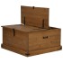 Baúl de almacenamiento HALDEN 91x91x47 cm madera