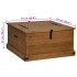 Baúl de almacenamiento HALDEN 91x91x47 cm madera