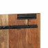 Cabecero de cama 200 cm madera maciza