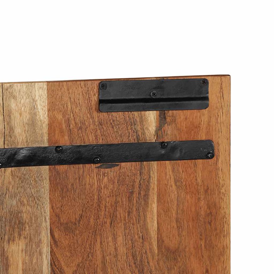 Cabecero de cama 200 cm madera maciza