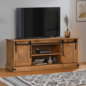 Mueble de TV HALDEN 2 puerta correderas 150x40x60