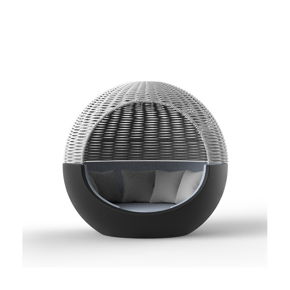 Tumbona Moon trenzada