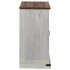 Aparador HALDEN con puerta corredera blanco 80x40x80