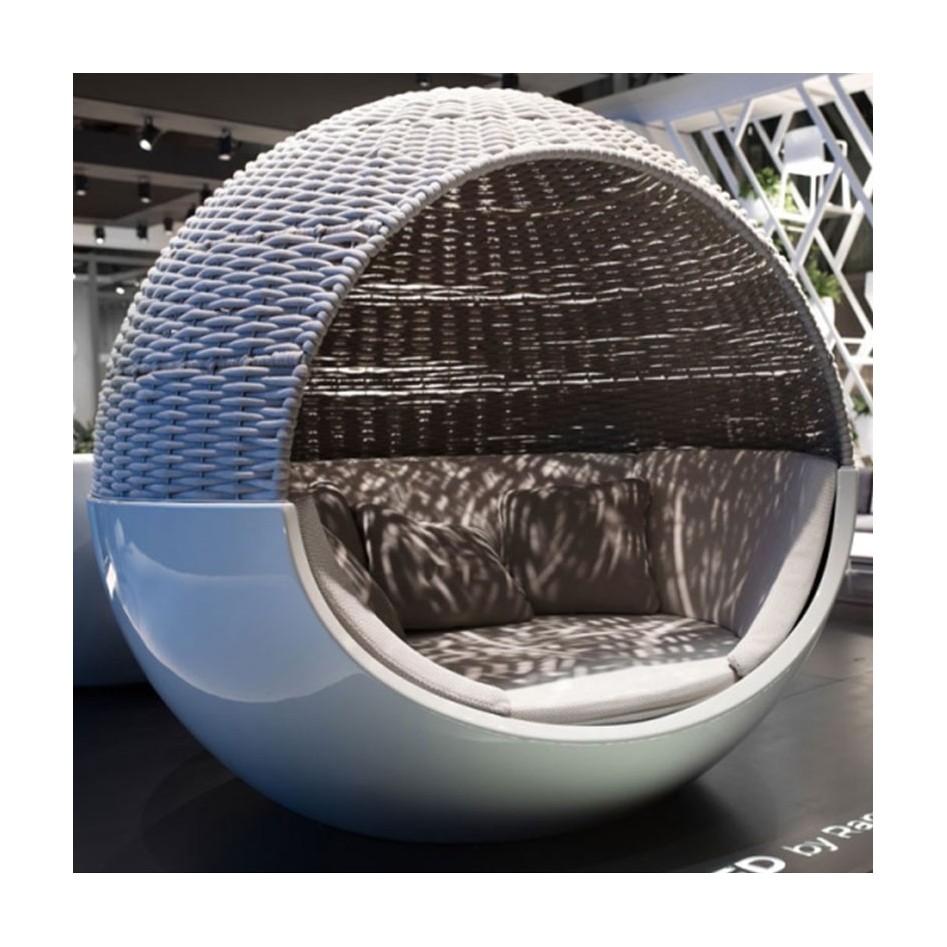 Tumbona Moon trenzada